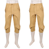 One Piece Live-Action Monkey D. luffy Brown Pant Cosplay Costume Outfit Halloween Carnival Suit