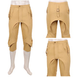 One Piece Live-Action Monkey D. luffy Brown Pant Cosplay Costume Outfit Halloween Carnival Suit