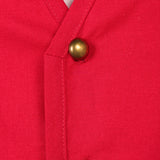 One Piece Live-Action Monkey D. luffy Red Vest Outfit Cosplay Costume Outfit Halloween Carnival Suit