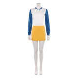 One Piece Live-Action Nami Blue and White Outfit Cosplay Costume Outfit Halloween Carnival Suit
