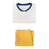 One Piece Live-Action Nami Blue and White Outfit Cosplay Costume Outfit Halloween Carnival Suit