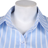 One Piece Live-Action Nami Blue Pajamas Cosplay Costume Outfit Halloween Carnival Suit