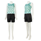 One Piece Live-Action Nami Women Green Outfit Cosplay Costume Outfit Halloween Carnival Suit
