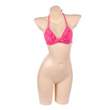 One Piece Live-Action Nami Women Pink Swimsuit Cosplay Costume Outfit Halloween Carnival Suit