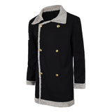One Piece Live-Action Sanji Black Coat Cosplay Costume Outfit Halloween Carnival Suit
