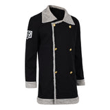 One Piece Live-Action Sanji Black Coat Cosplay Costume Outfit Halloween Carnival Suit