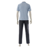 One Piece Live-Action Sanji Blue Outfit Cosplay Costume Outfit Halloween Carnival Suit