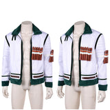 One Piece Live-Action Smoker White Coat Cosplay Costume Outfit Halloween Carnival Suit