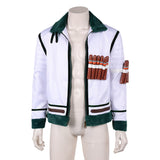 One Piece Live-Action Smoker White Coat Cosplay Costume Outfit Halloween Carnival Suit
