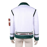 One Piece Live-Action Smoker White Coat Cosplay Costume Outfit Halloween Carnival Suit