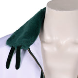 One Piece Live-Action Smoker White Coat Cosplay Costume Outfit Halloween Carnival Suit