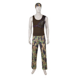 One Piece Live-Action Usopp Camouflage Vest Character Set Cosplay Costume Outfit Halloween Carnival Suit