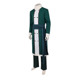 One Piece Live-Action Zorro Green Outfit Cosplay Costume Outfit Halloween Carnival Suit