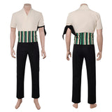 One Piece Live-Action Zorro White Outfit Cosplay Costume Outfit Halloween Carnival Suit