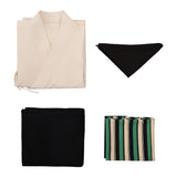 One Piece Live-Action Zorro White Outfit Cosplay Costume Outfit Halloween Carnival Suit