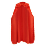 One Piece Luffy Red Plush Cape Cosplay Costume Outfits Halloween Carnival Suit