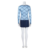 One Piece Nami Women Blue Outfit Cosplay Costume Outfit Halloween Carnival Suit