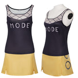 One Piece Nami Women Outfit Black Top Skirt Cosplay Costume Outfit Halloween Carnival Suit