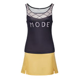 One Piece Nami Women Outfit Black Top Skirt Cosplay Costume Outfit Halloween Carnival Suit