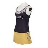 One Piece Nami Women Outfit Black Top Skirt Cosplay Costume Outfit Halloween Carnival Suit