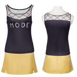 One Piece Nami Women Outfit Black Top Skirt Cosplay Costume Outfit Halloween Carnival Suit