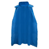 One Piece Sanji Blue Plush Cloak Cosplay Costume Outfits Halloween Carnival Suit 