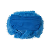 One Piece Sanji Blue Plush Cloak Cosplay Costume Outfits Halloween Carnival Suit 