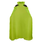 One Piece Zoro Green Plush Cape Cosplay Costume Outfits Halloween Carnival Suit