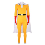 One Punch Man Saitama Cosplay Costume Outfits Halloween Carnival Suit