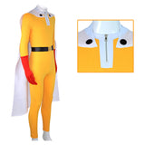 One Punch Man Saitama Cosplay Costume Outfits Halloween Carnival Suit
