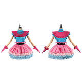 Oshi no Ko Ai Hoshino Women Pink Dress Cosplay Costume Outfit Halloween Carnival Suit