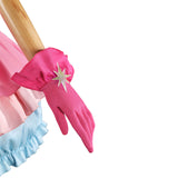 Oshi no Ko Ai Hoshino Women Pink Dress Cosplay Costume Outfit Halloween Carnival Suit