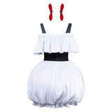 Oshi no Ko Kana Arima Women White Outfit Cosplay Costume Outfit Halloween Carnival Suit