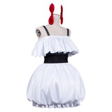 Oshi no Ko Kana Arima Women White Outfit Cosplay Costume Outfit Halloween Carnival Suit