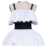 Oshi no Ko Kana Arima Women White Outfit Cosplay Costume Outfit Halloween Carnival Suit