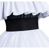 Oshi no Ko Kana Arima Women White Outfit Cosplay Costume Outfit Halloween Carnival Suit