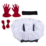 Oshi no Ko Kana Arima Women White Outfit Cosplay Costume Outfit Halloween Carnival Suit