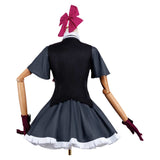 Oshi no Ko Ruby Hoshino Women Black Dress Cosplay Costume Outfit Halloween Carnival Suit