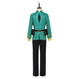 Otto Suwen Green Cape Outfit Cosplay Costume Outfit Halloween Carnival Suit