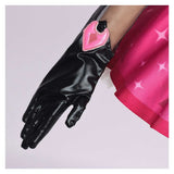 Overwatch 2 D.VA Nocturna Black Pink Dress Cosplay Costume Outfit Halloween Carnival Suit