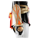 Overwatch Anran Ye Women Orange Outfit Cosplay Costume Outfit Halloween Carnival Suit