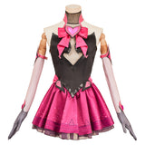 Overwatch D.VA Women Red Dress Cosplay Costume Outfits Halloween Carnival Suit