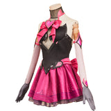 Overwatch D.VA Women Red Dress Cosplay Costume Outfits Halloween Carnival Suit