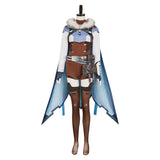 Overwatch Freja Women Blue Outfit Cosplay Costume Outfits Halloween Carnival Suit