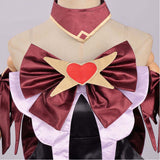 Overwatch Juno Black and Red Heart of Hope Magical Girl Myth Skin Cosplay Costume Outfit Halloween Carnival Suit
