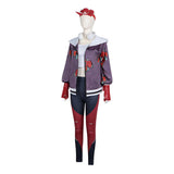 Overwatch Kiriko Legendary Offer Women Purple Outfit Cosplay Costume Outfit Halloween Carnival Suit
