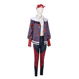 Overwatch Kiriko Legendary Offer Women Purple Outfit Cosplay Costume Outfit Halloween Carnival Suit