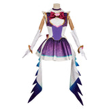 Overwatch Kiriko Magic Girls Women Purple Outfit Cosplay Costume Outfits Halloween Carnival Suit
