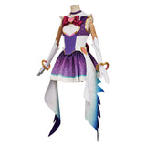 Overwatch Kiriko Magic Girls Women Purple Outfit Cosplay Costume Outfits Halloween Carnival Suit