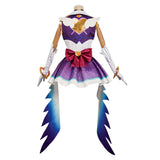 Overwatch Kiriko Magic Girls Women Purple Outfit Cosplay Costume Outfits Halloween Carnival Suit